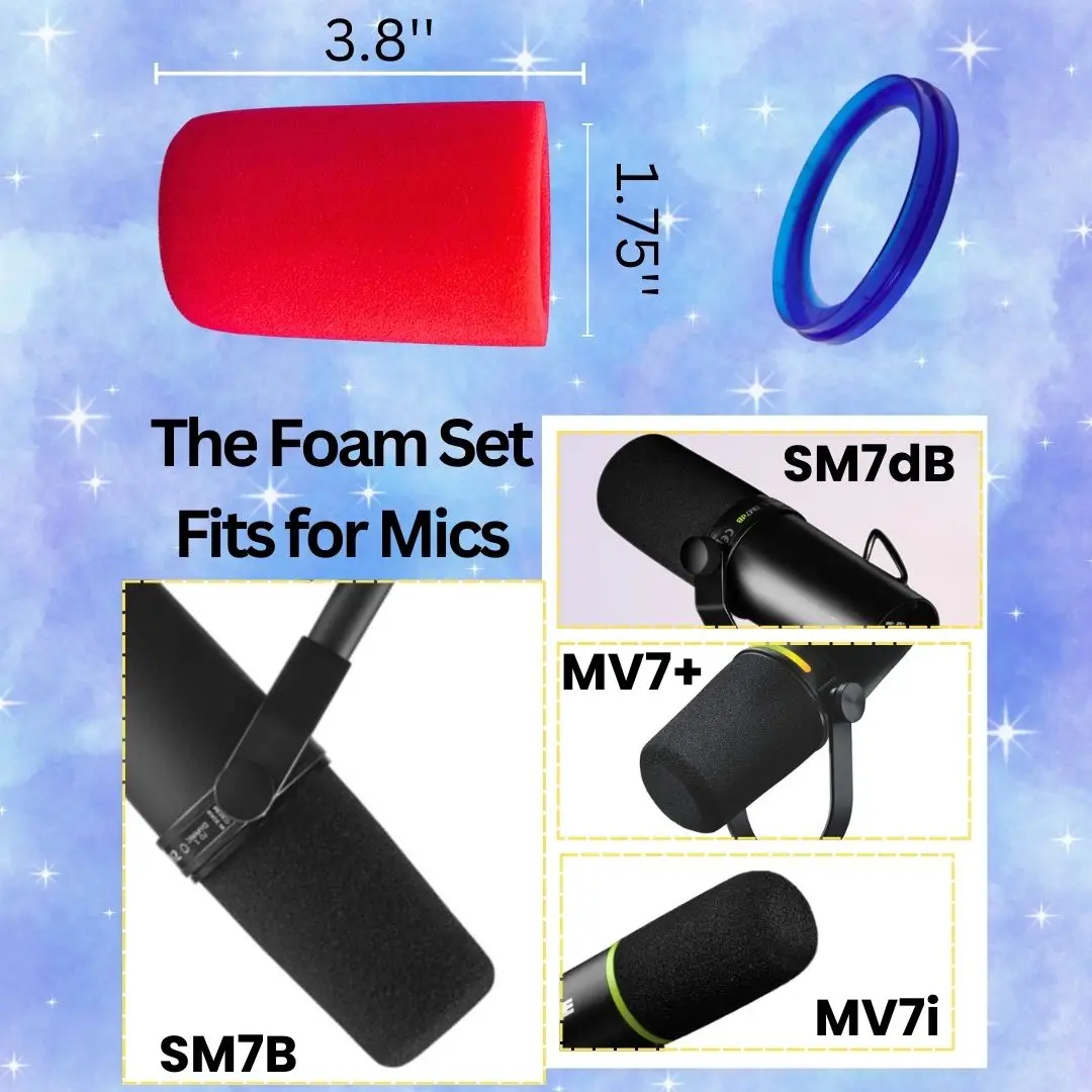 Cubierta de Micrófono de Espum - Shure Mic Mv7 reseña y precio