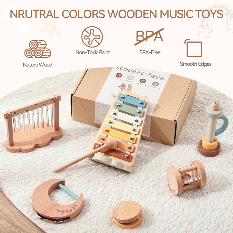 1 Juego de instrumentos musica - Musical Instrument Harmonium reseña y precio